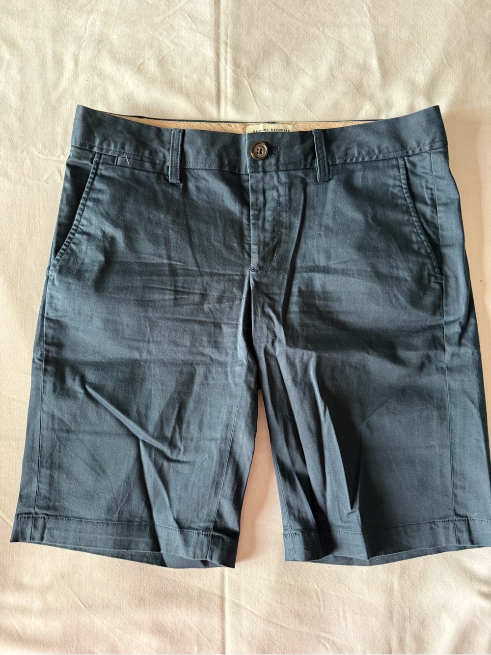 Banana Republic Classic Navy Chino Shorts - Women's Size 6 (Like New)